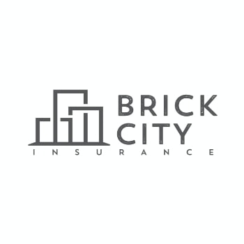 logo brick city insurance